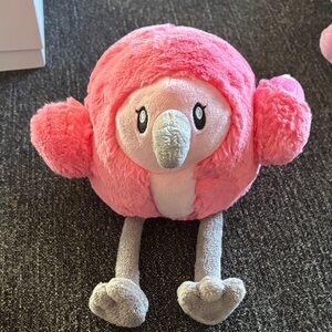 Pink Plush Flamingo Toy